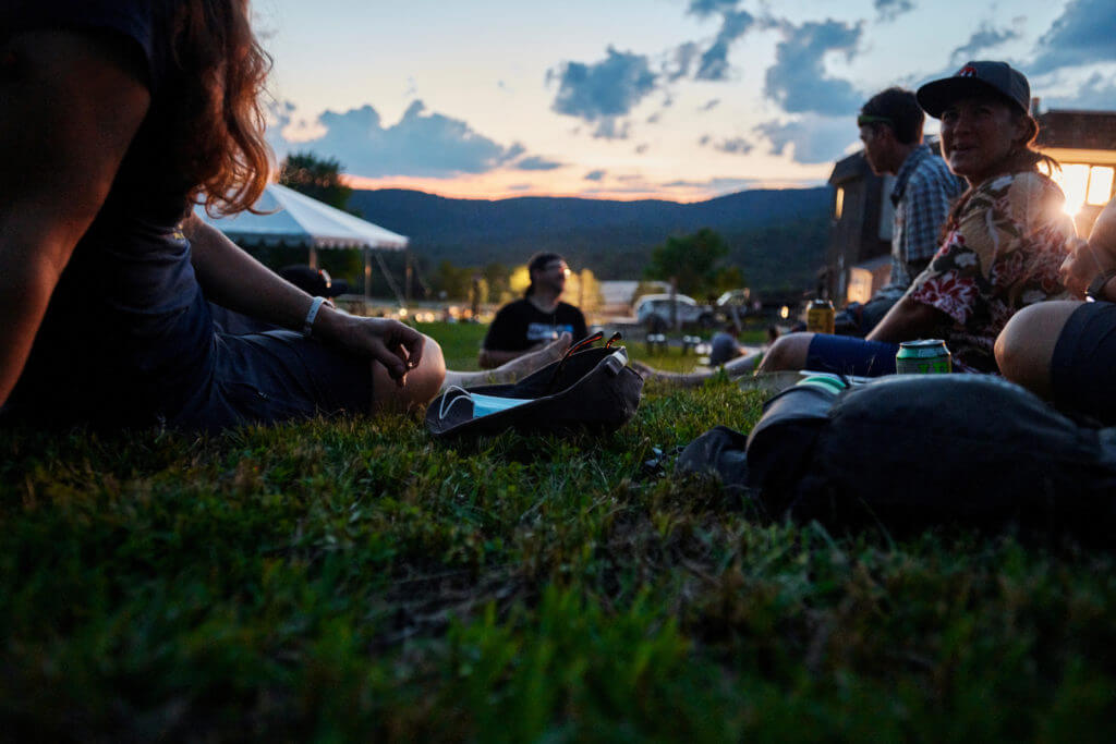 Live Music On The Lawn at Bolton Valley is a celebration of (primarily) local musicians playing to a scenic mountain backdrop of picnickers & diners as the sun sets on a beautiful day
