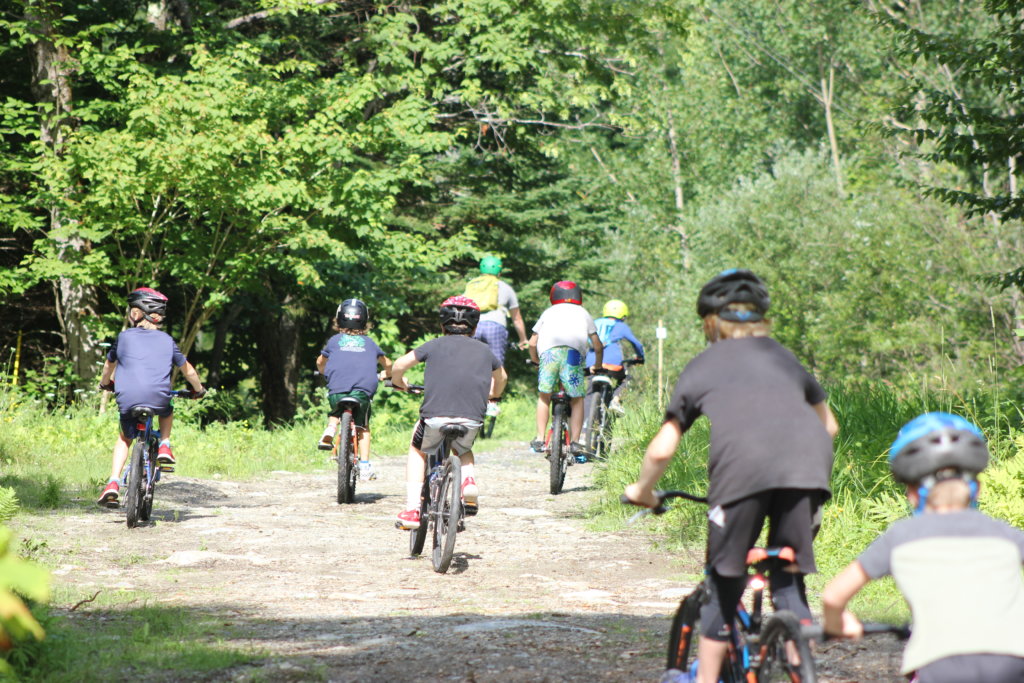 Kids Ride the Trails at Bolton Valley's Mountain Bike Summer Camps