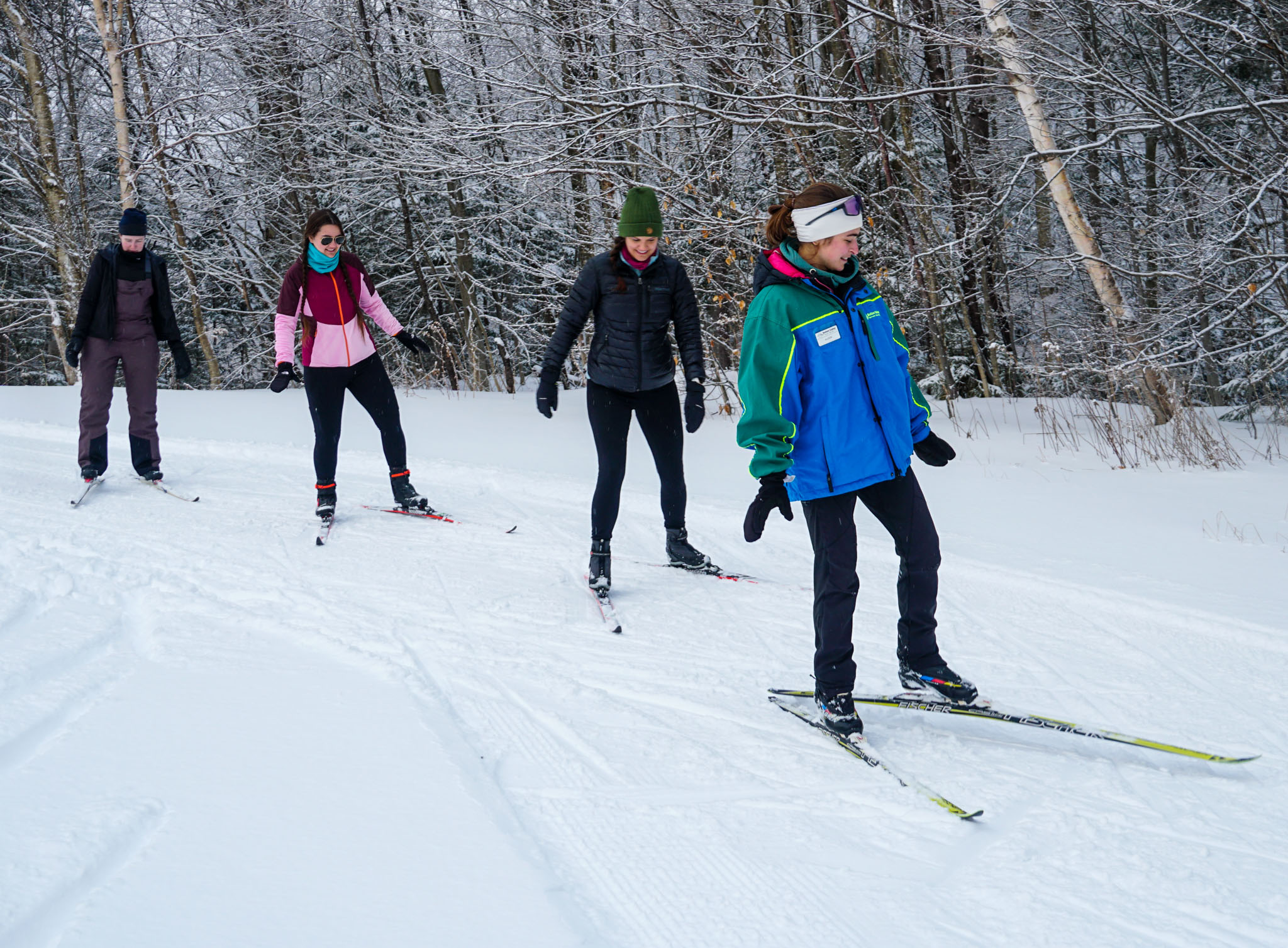 Babe Force: Skate Skiing - Uphill Technique Clinic - Bolton Valley