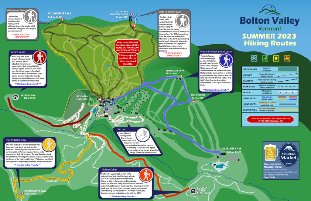 Hiking Map 2023