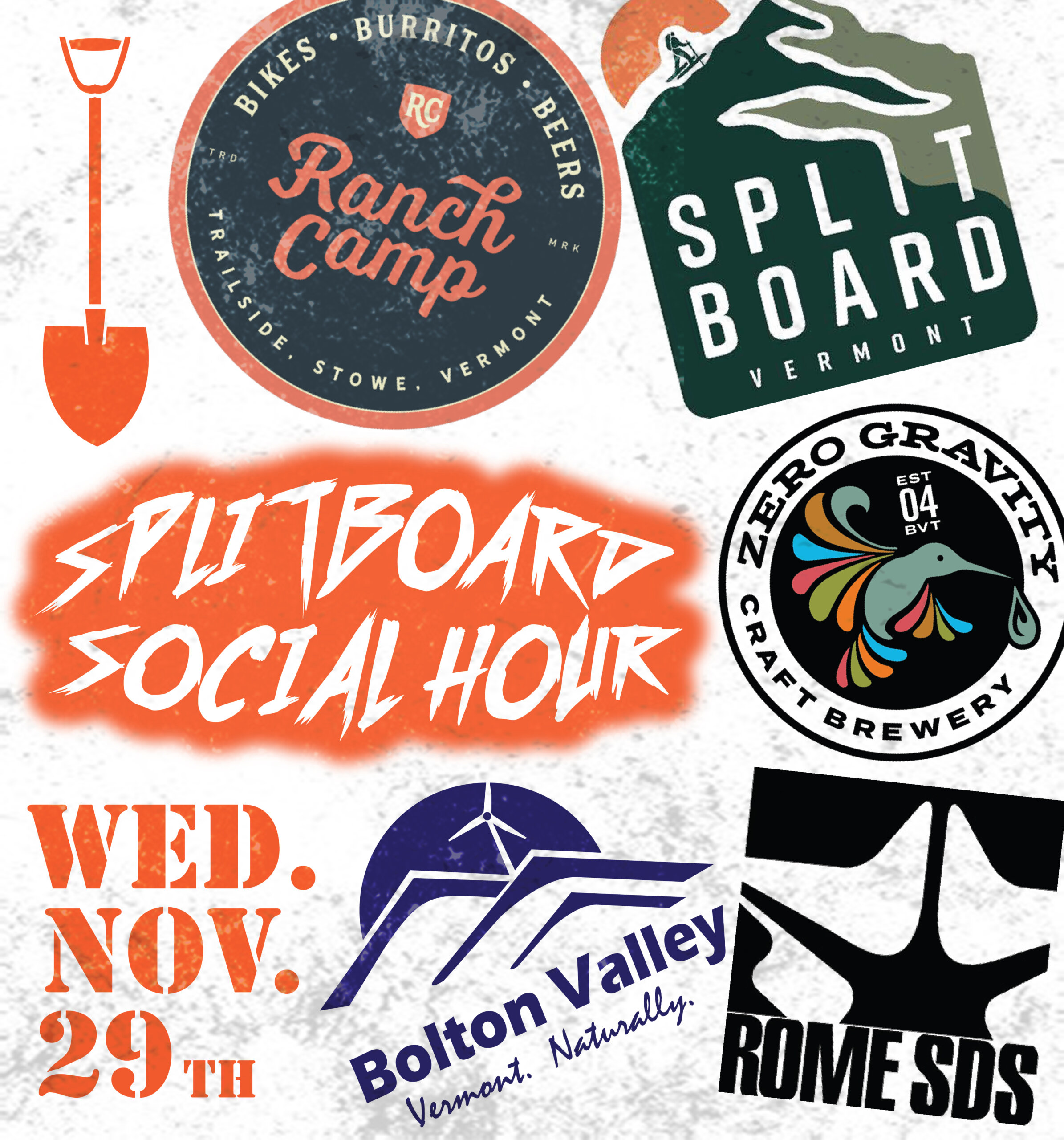 splitboard socil logo graphic